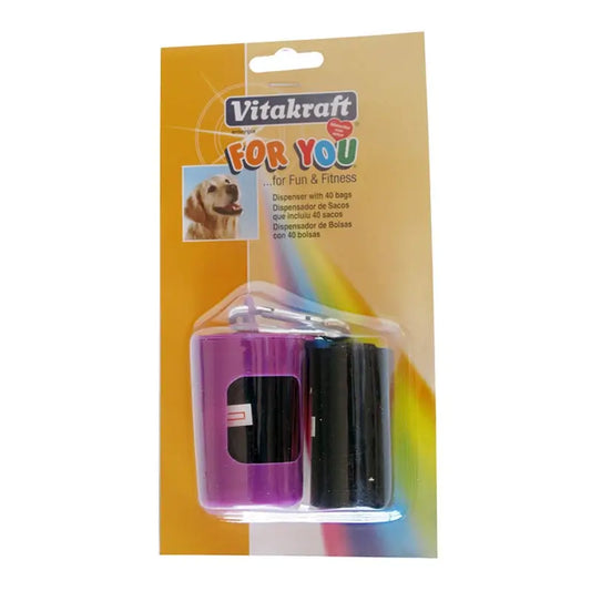 Vitakraft Dispenser per sacchetti - Feci di cane, 1 pezzo