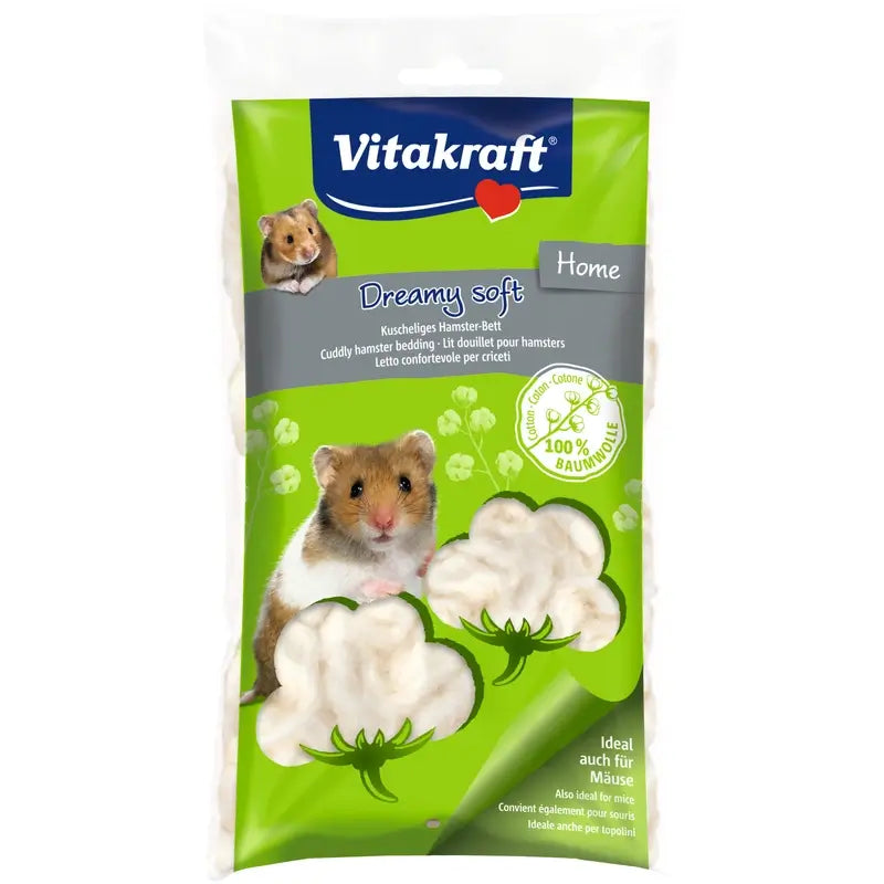 Vitakraft Dreamy Letto morbido per criceti 20 grammi