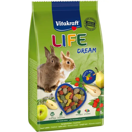 Vitakraft Menu Life Dream Coniglio 5x600 grammi