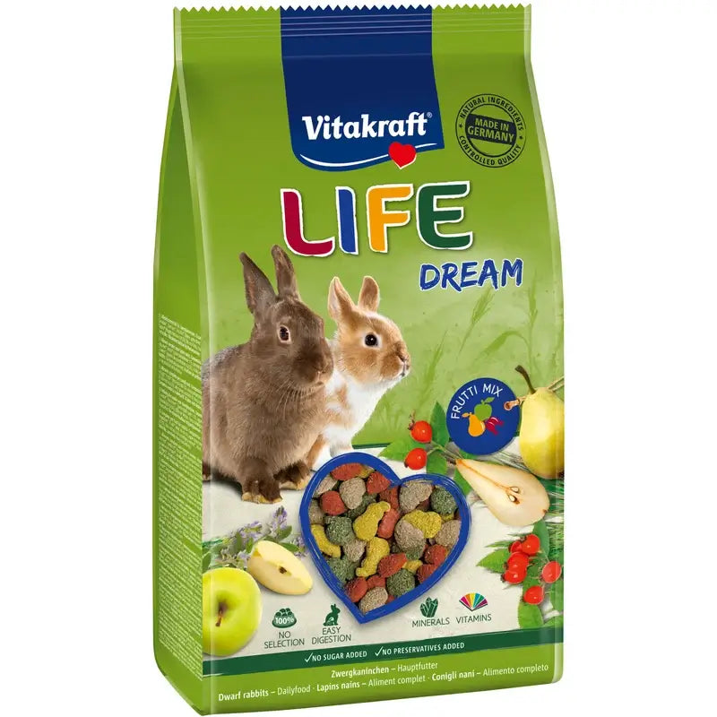 Vitakraft Menu Life Dream Coniglio 5x600 grammi
