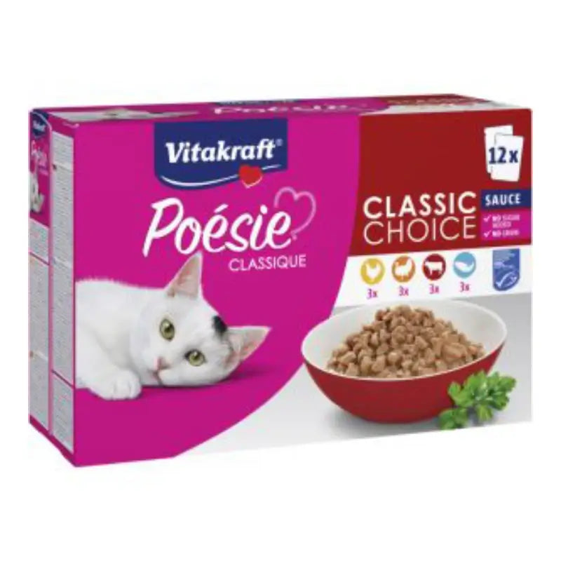 Vitakraft Poesie Classique Salsa 12x85 grammi