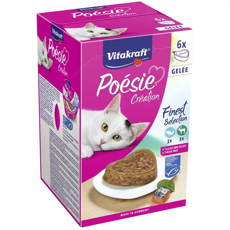 Vitakraft Poesie Multipack Gelatina 6x85 grammi