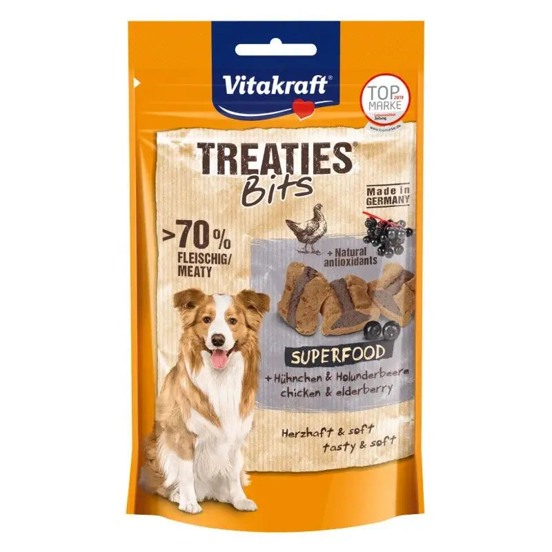 Vitakraft Treaties + Superfood Bacche di sambuco 100 grammi