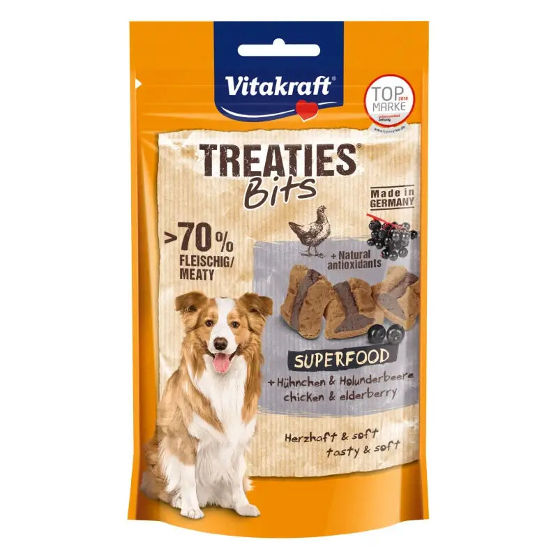 Vitakraft Treaties + Superfood Bacche di sambuco 100 grammi
