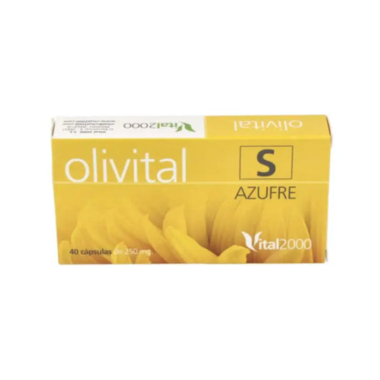 Vital 2000 Olivital Nº7 S Sulphur 40 Capsule