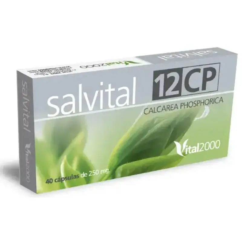 Vital 2000 Salvital Nº12 Cp Calcarea Phosphorica 40 Capsule**