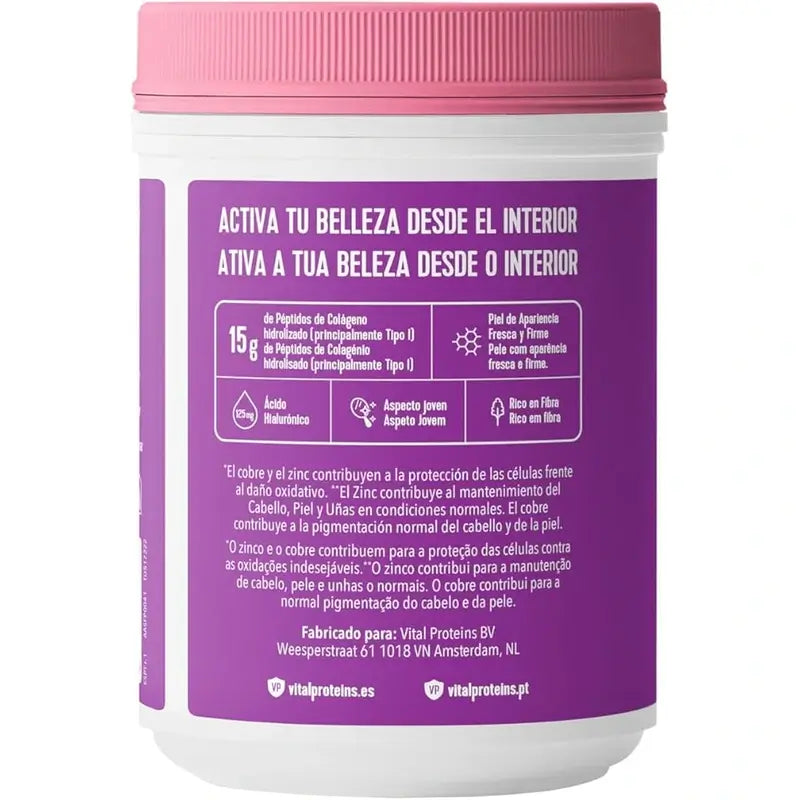 Vital Proteins Beauty Collagene Antiossidante Insapore, 315 g