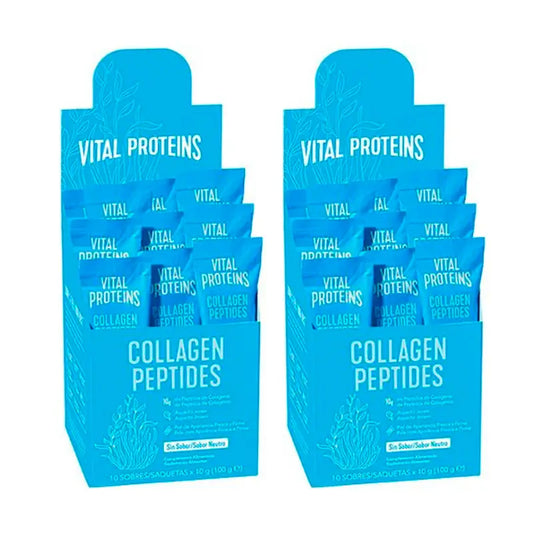 Vital Proteins Duplo Food Supplement Collagen Peptides neutral flavour, 2x10 sachets
