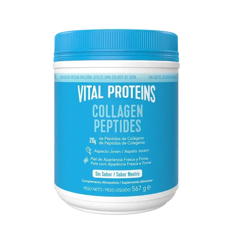 Vital Proteins Collagen Peptides Confezione da 567 g + 10 Bustine al gusto neutro