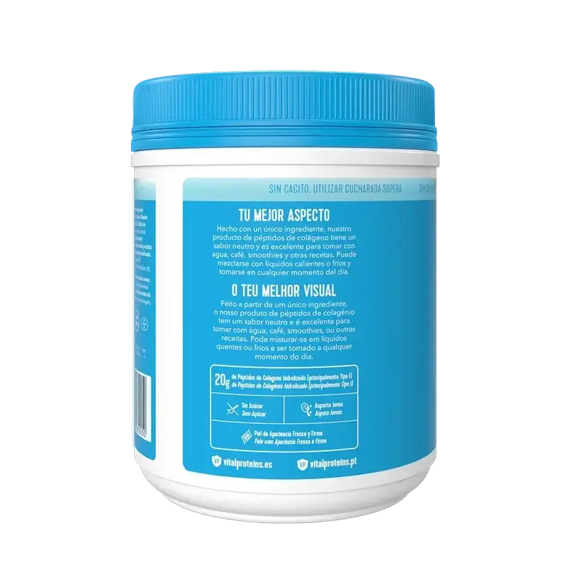 Vital Proteins Collagen Peptides Confezione da 567 g + 10 Bustine al gusto neutro