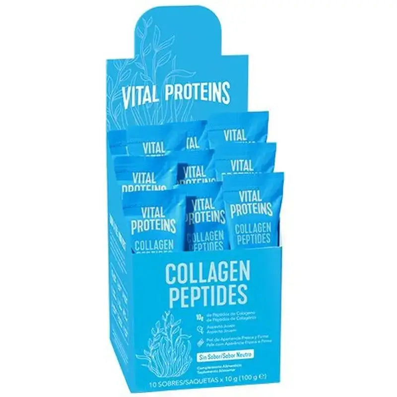 Vital Proteins Collagen Peptides Confezione da 567 g + 10 Bustine al gusto neutro