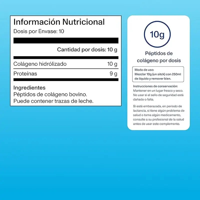 Vital Proteins Triplo Integratore alimentare di peptidi di collagene gusto neutro, 3x 10 bustine