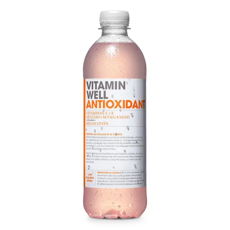 Vitamina Well Antiossidante Pesca, 500 ml