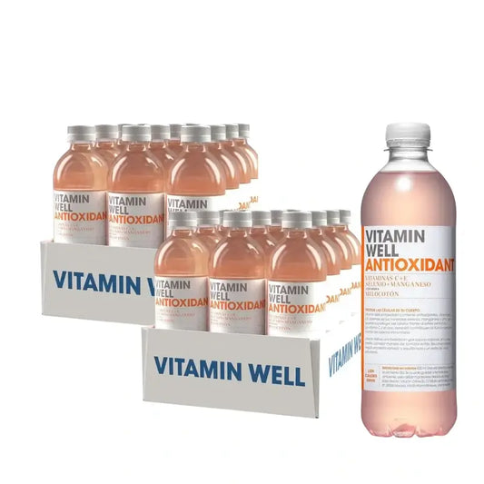 Vitamina Well Pack Pesca antiossidante, 24 unità X 500 Ml