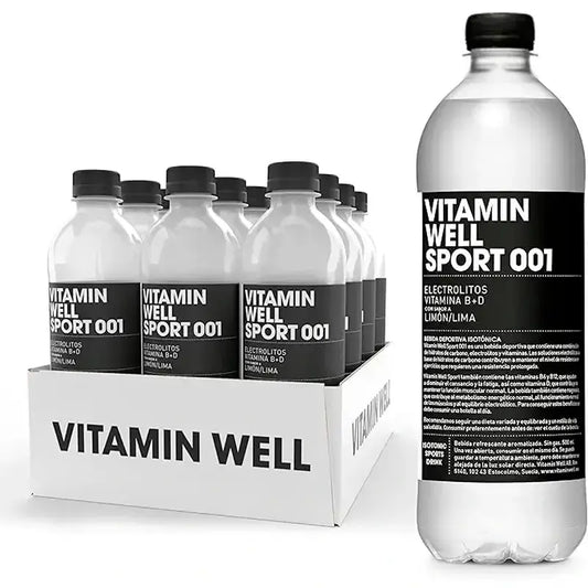 Vitamin Well Sport 001 , confezione 12 x 500 ml