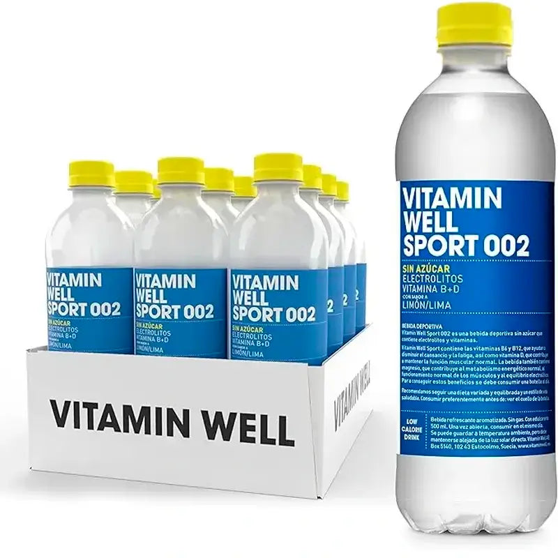 Vitamin Well Sport 002 , confezione 12 x 500 ml