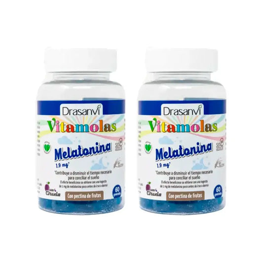 Vitamolas Drasanvi Melatonina , 2X60 Gommine