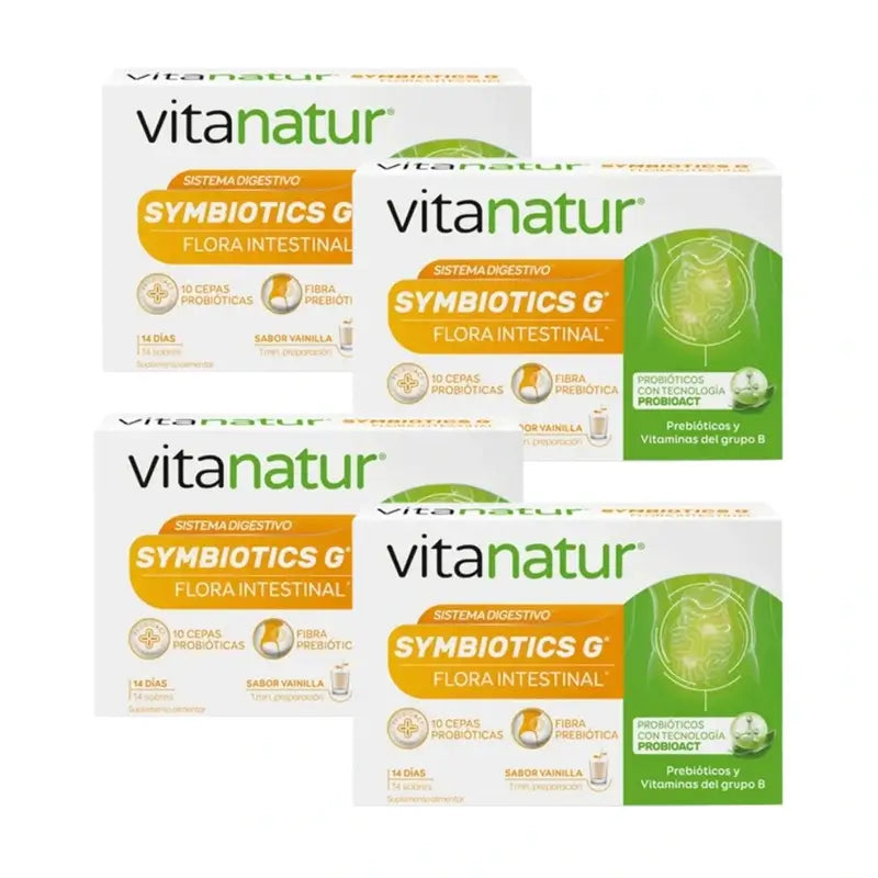 Vitanatur Simbiotics G Turbo Pack 4 x 14 bustine