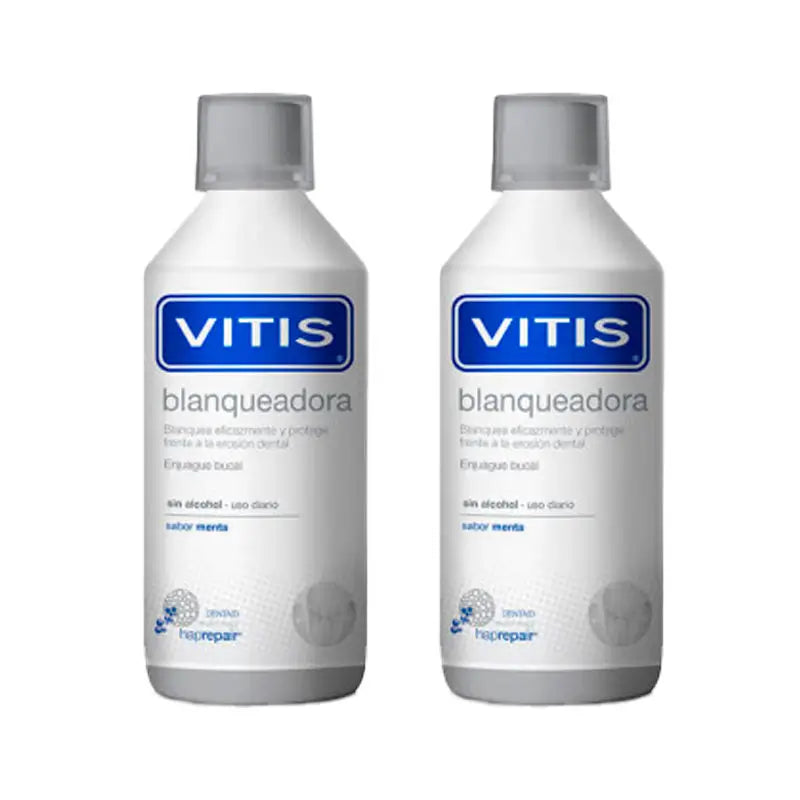 VITIS Duplo Collutorio sbiancante 2x500 ml