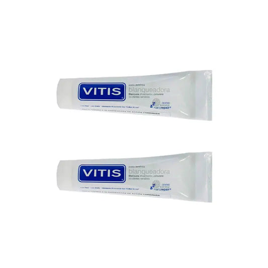 VITIS Duplo Dentifricio sbiancante 2x150 ml