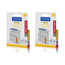 Filo interdentale Vitis Duplo con cera, 2X50 M