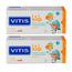 VITIS Kids Dentifricio Gel Confezione 2 x 50 ml