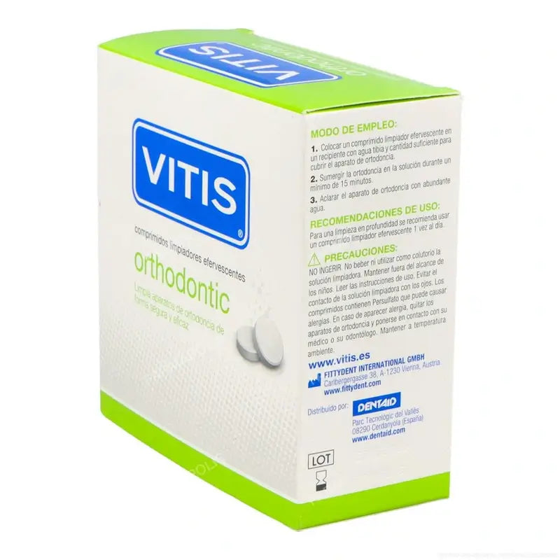VITIS Compresse detergenti effervescenti ortodontiche 32 compresse