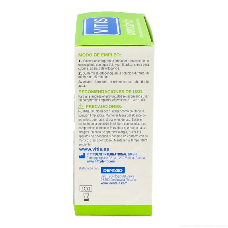 VITIS Compresse detergenti effervescenti ortodontiche 32 compresse