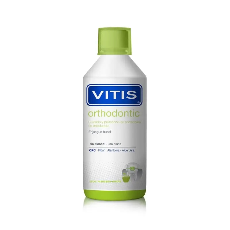 VITIS Collutorio ortodontico al gusto di menta 500 ml