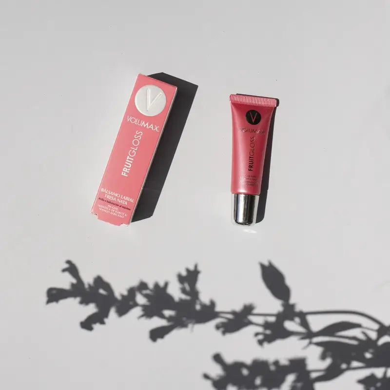 Volumax Fruitgloss Crema idratante per labbra alla fragola 7,5 Ml.