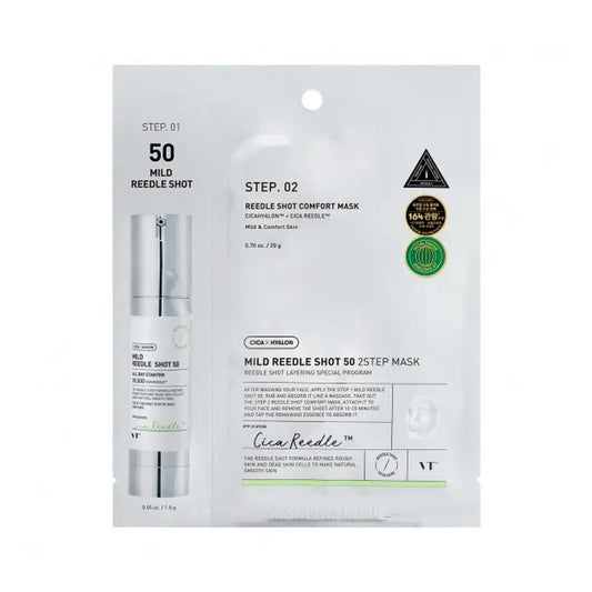 Vt Cosmetics Vt Reedle Shot 50 2-Step Mask , 21,5 gr