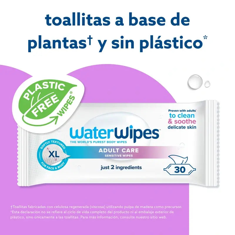 Salviette per adulti, 30 unità