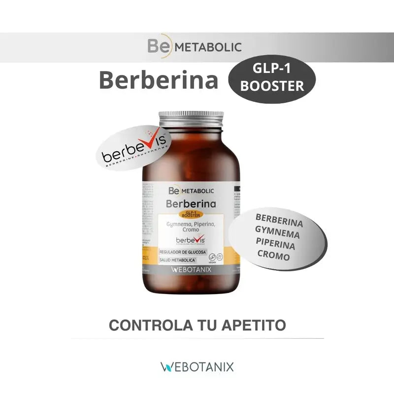 Webotanix Berberina Bemetabolic, 60 capsule