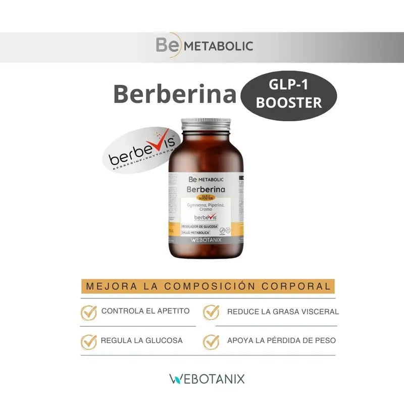 Webotanix Berberina Bemetabolic, 60 capsule