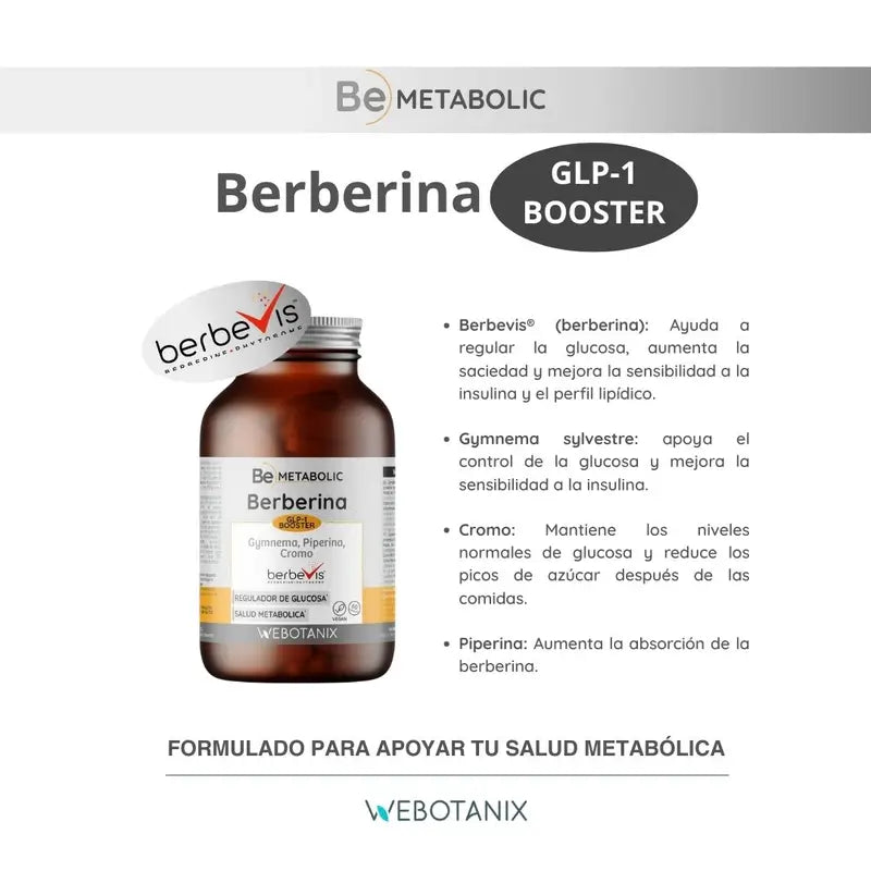 Webotanix Berberina Bemetabolic, 60 capsule