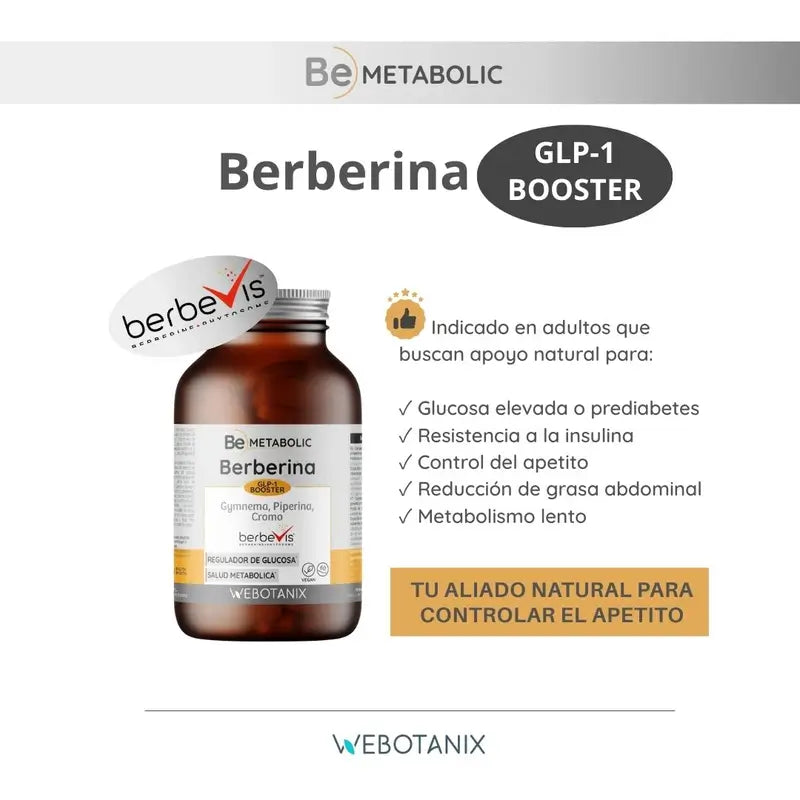 Webotanix Berberina Bemetabolic, 60 capsule
