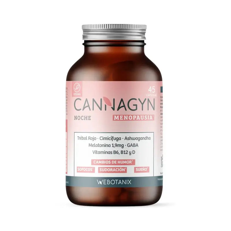Webotanix Cannagyn Menopausa Notte, 45 capsule