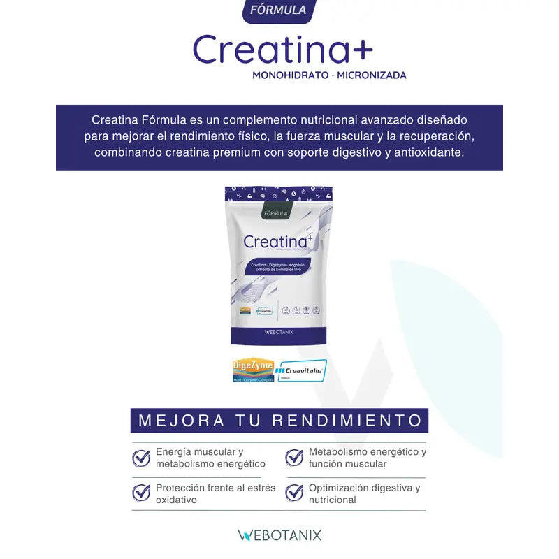 Webotanix Creatina Formula, 175 g