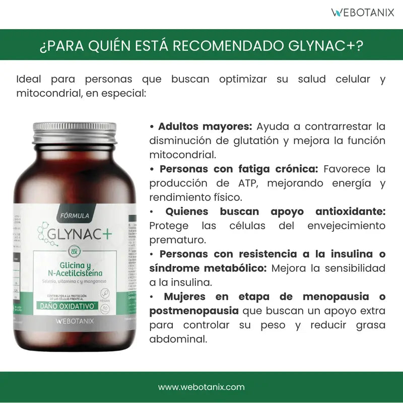 Webotanix Glynac Formula, 60 capsule