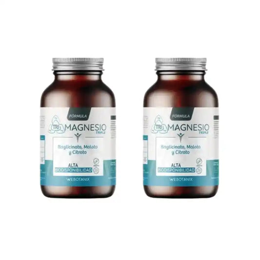 Webotanix Magnesio Formula Tripla, 2X60 Capsule