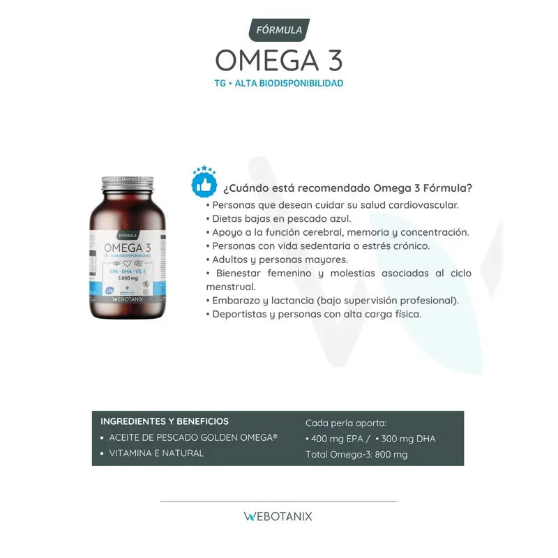 Webotanix Omega3 Formula, 90 capsule