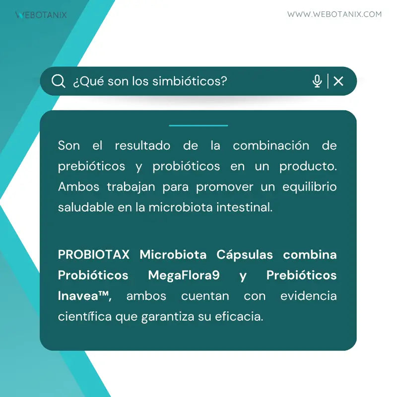 Webotanix Probiotax Microbiota, 60 capsule
