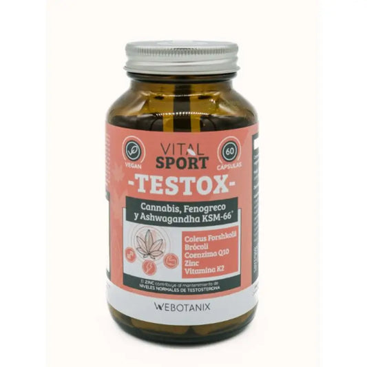 Webotanix Testox 60 Capsule Vitalsport, 50 grammi