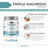 Webotanix Formula Tripla al Magnesio in polvere, 128 g