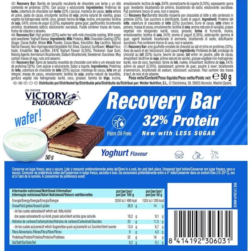 Weider Victory Enduranc Recovery 32% Yoghurt Sticks 12 pz.