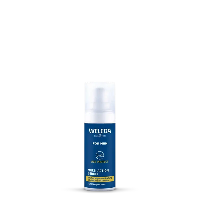 Weleda 5 In 1 Siero Multi-Azione per Uomo, 30 ml