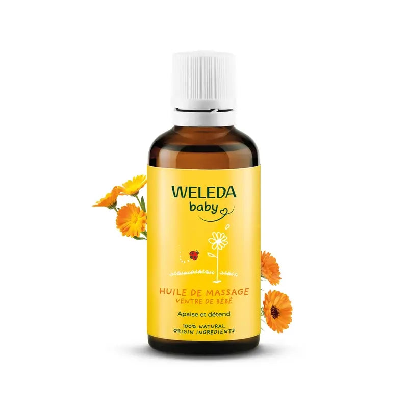 Weleda Olio Anticolica per il massaggio del pancino 50 ml