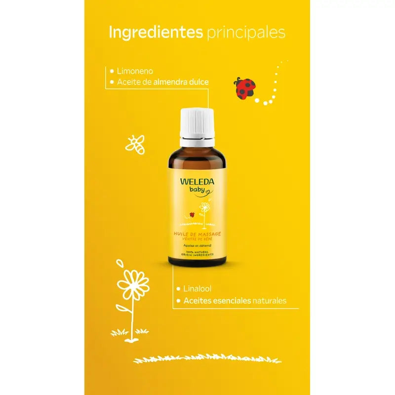Weleda Olio Anticolica per il massaggio del pancino 50 ml