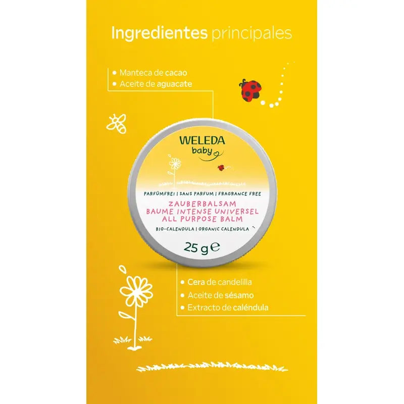Weleda Balsamo intensivo multiuso alla calendula, 25 g