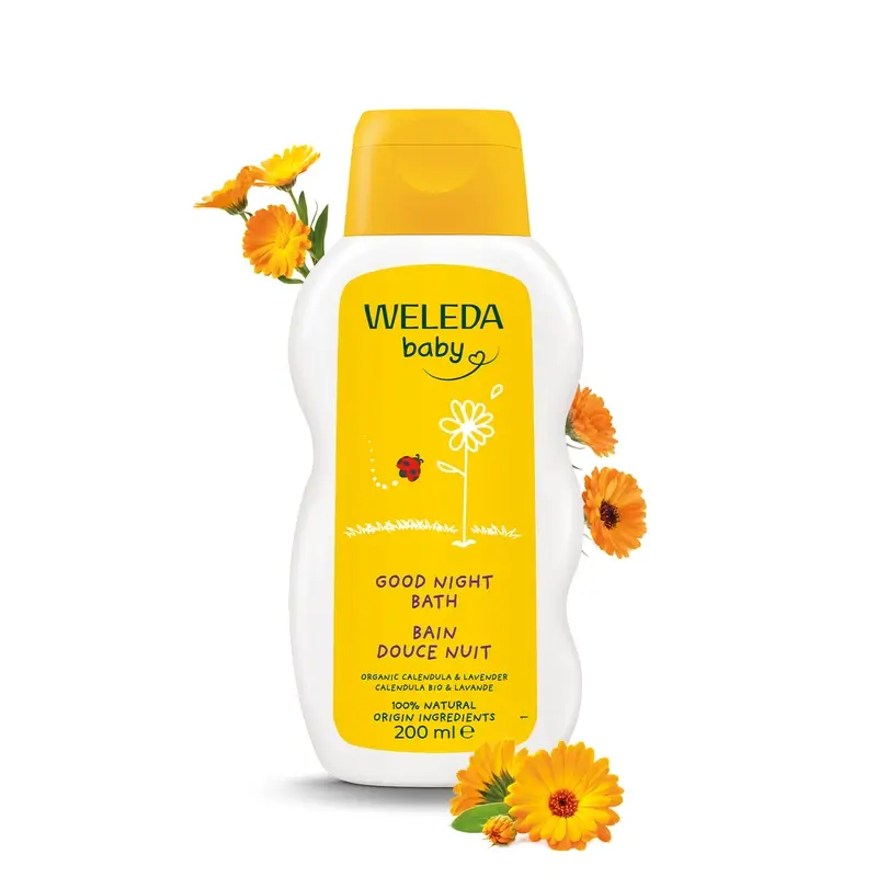 Weleda Calendula Bagno della Buona Notte, 200 ml